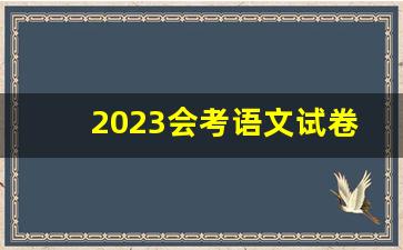 2023会考语文试卷_文学在当代的意义与价值