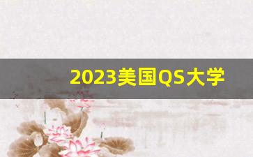 2023美国QS大学排行榜_2024年qs世界大学前100