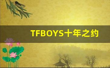 TFBOYS十年之约_TF十年之约演唱会