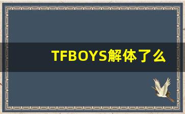 TFBOYS解体了么_王源会不会变成第二个陈志朋