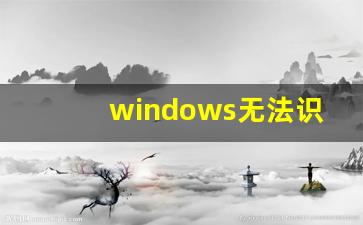 windows无法识别鼠标usb设备_usb与前一个设备工作不正常