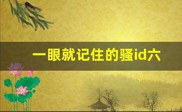 一眼就记住的骚id六字_又茶又撩的ID