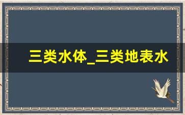 三类水体_三类地表水