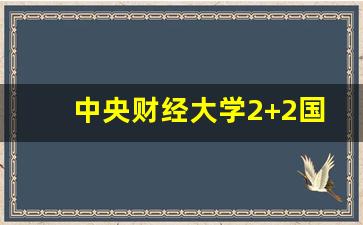 中央财经大学2+2国际本科怎么样