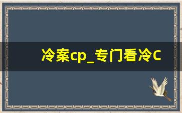 冷案cp_专门看冷CP文的应用