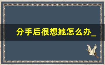 分手后很想她怎么办_分手后每天都在想她