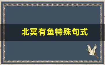 北冥有鱼特殊句式