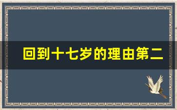 回到十七岁的理由第二季_我们十七岁第三季