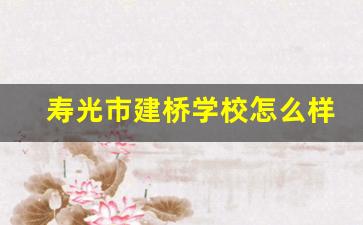 寿光市建桥学校怎么样_寿光建桥学校招生范围2021