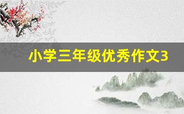 小学三年级优秀作文30篇_免费抄作文300字