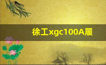 徐工xgc100A履带吊参数_100t汽车起重特性表