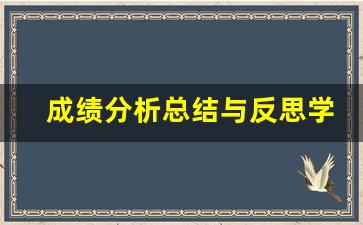 成绩分析总结与反思学生_成绩分析万能模板