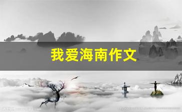 我爱海南作文