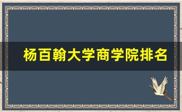 杨百翰大学商学院排名_杨百翰大学硕士