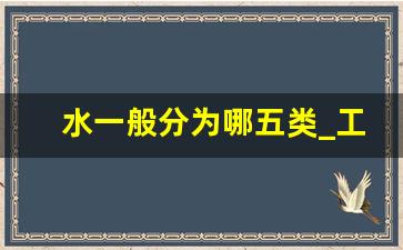 水一般分为哪五类_工业用水属于几类水