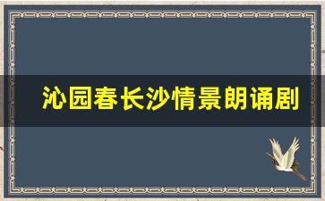 沁园春长沙情景朗诵剧_沁园春长沙理解性默写题