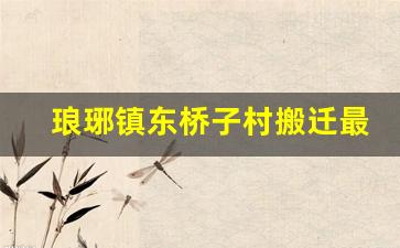 琅琊镇东桥子村搬迁最新消息_琅琊镇2024年拆迁规划