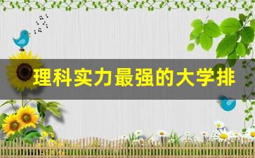 理科实力最强的大学排名_复旦大学四大王牌专业