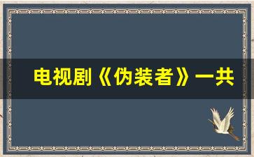 电视剧《伪装者》一共多少集