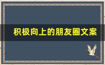 积极向上的朋友圈文案_适合发圈的精致句子