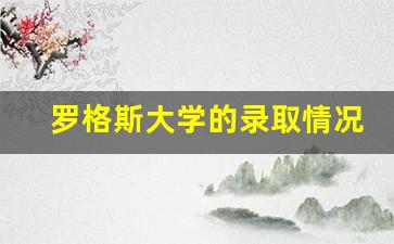 罗格斯大学的录取情况_罗格斯大学新布朗斯维克校区