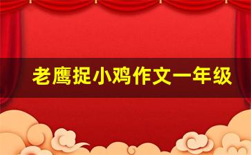 老鹰捉小鸡作文一年级_老鹰抓小鸡二年级看图写话图片