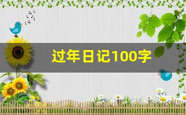 过年日记100字