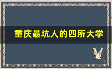 重庆最坑人的四所大学_张雪峰评价重庆科技学院